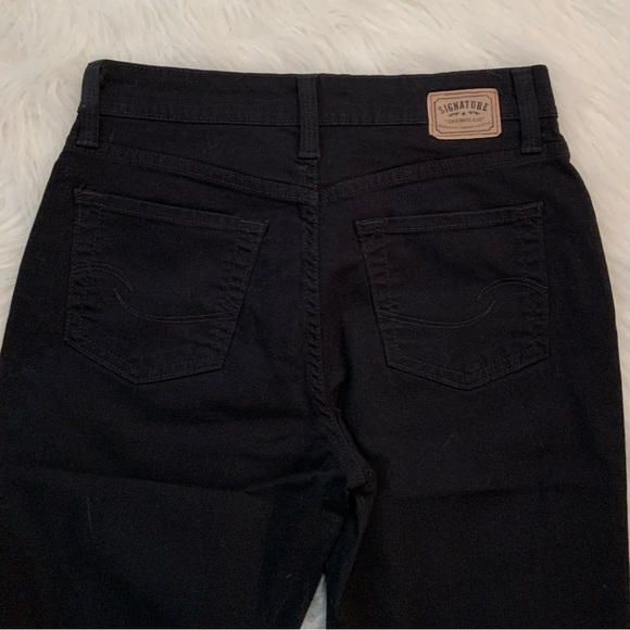 Levi’s Signature At Waist Bootcut Black Women's Jeans - Picture 5 of 11